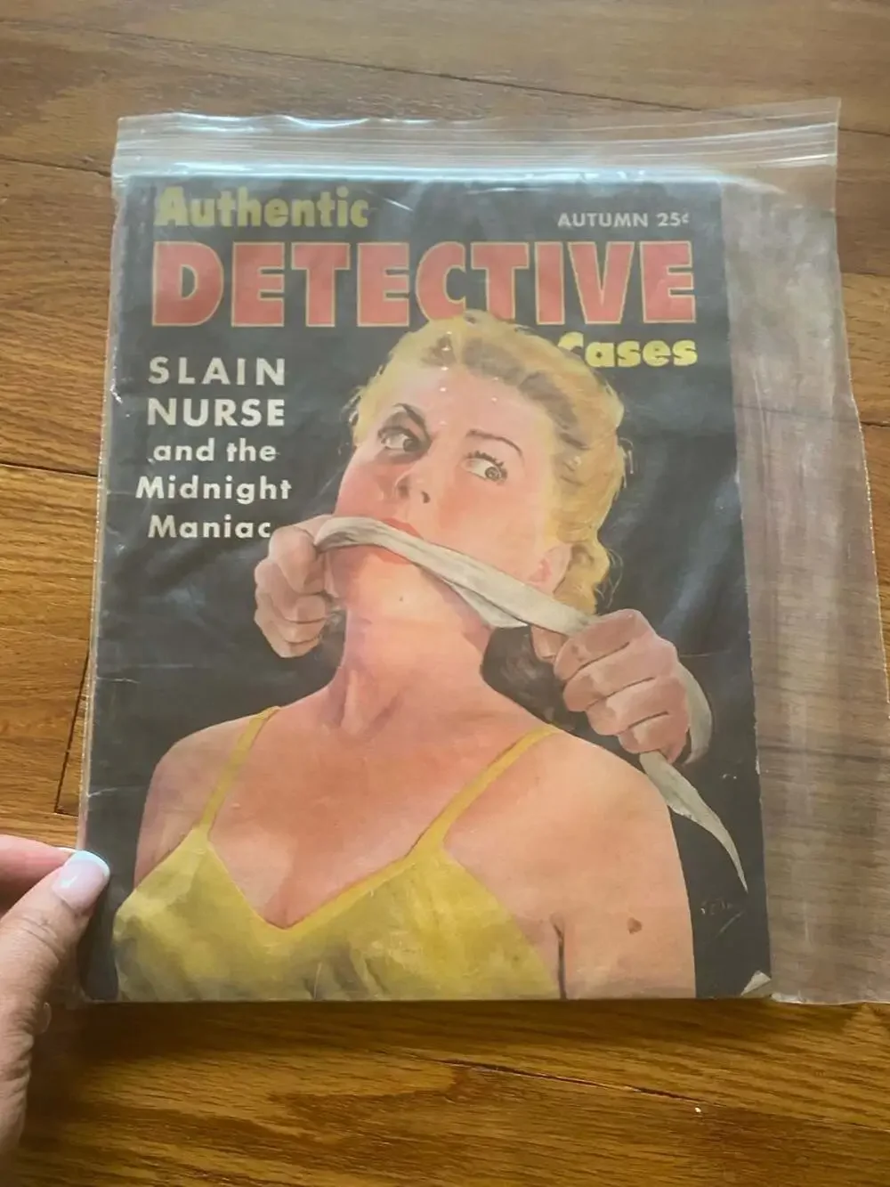 Authentic Detective Cases Magazine Autumn Edition 'Slain Nurse and the Midnight